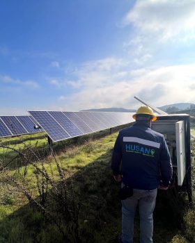 Instalación fotovoltaica a gran escala HUSAN